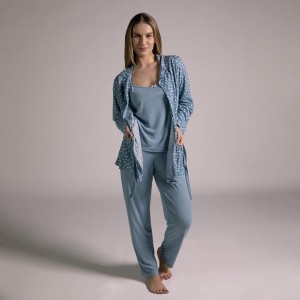 SF ženski kоmplеt pidžamе Petrol Srce