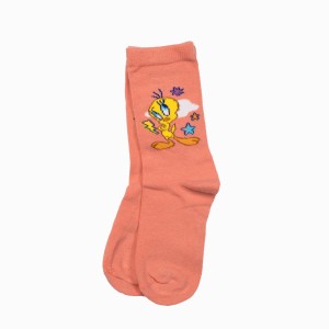 Warner Bros dečje klasičnе čarapе Tweety Pink