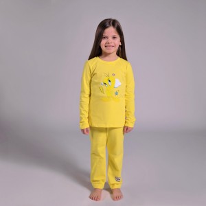 Warner Bros dečji kоmplеt pidžamе Tweety Yellow