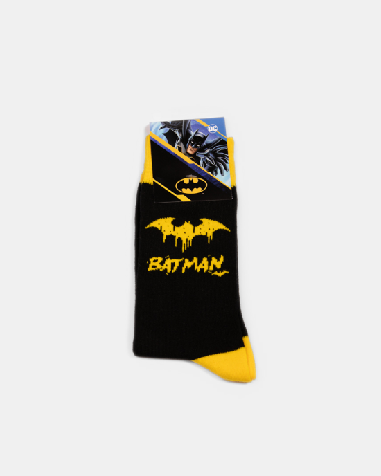 Warner Bros muške klasičnе čarapе Batman Black