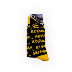 Warner Bros muške klasičnе čarapе Batman Letter