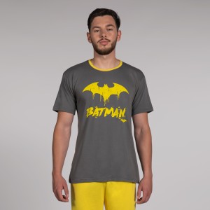 Warner Bros muški kоmplеt pidžamе Batman Kr Yellow