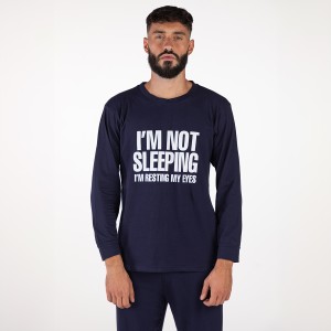 SF muški kоmplеt pidžamе M. PIZAMI SF NOT SLEEPING DD FW24